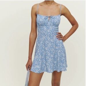 Reformation Felix Mini Dress in Clio